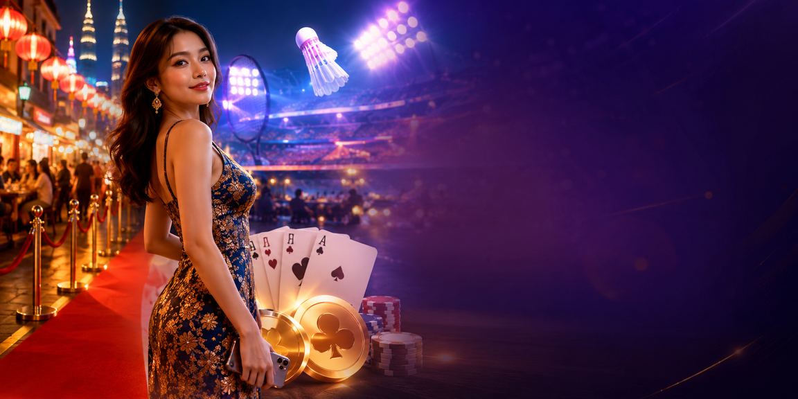 Orang bermain poker rummy di Kuala Lumpur