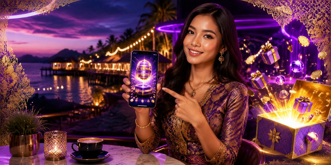 Pemain di Langkawi menggunakan aplikasi kasino mudah alih bertemakan batik dari 245